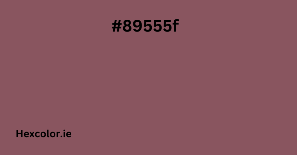 Hex 89555f