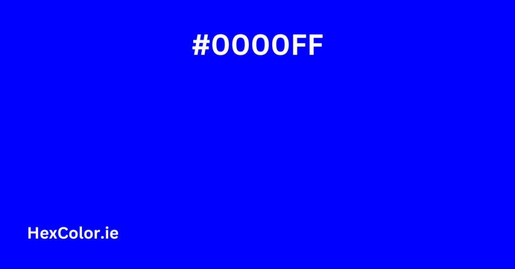 #0000FF