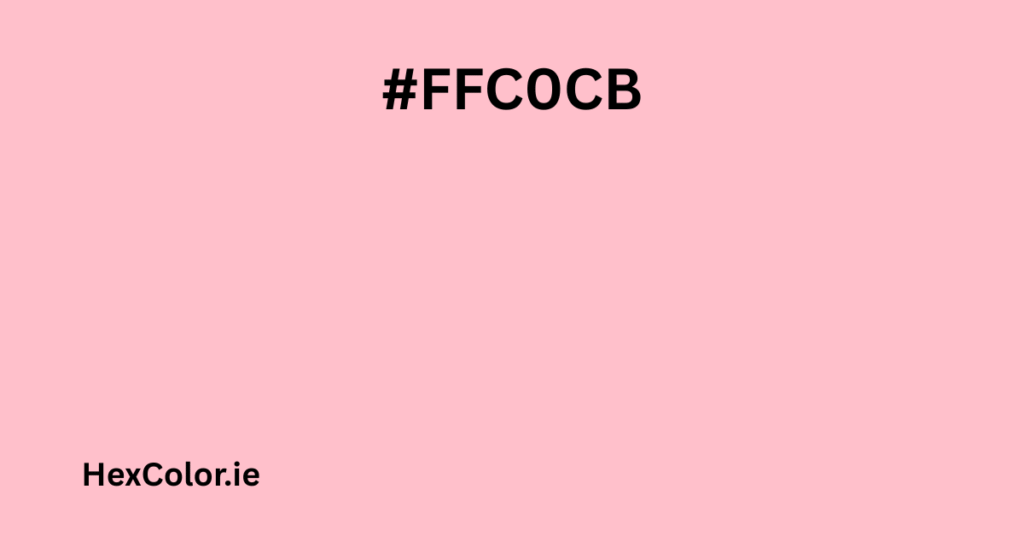 #FFC0CB