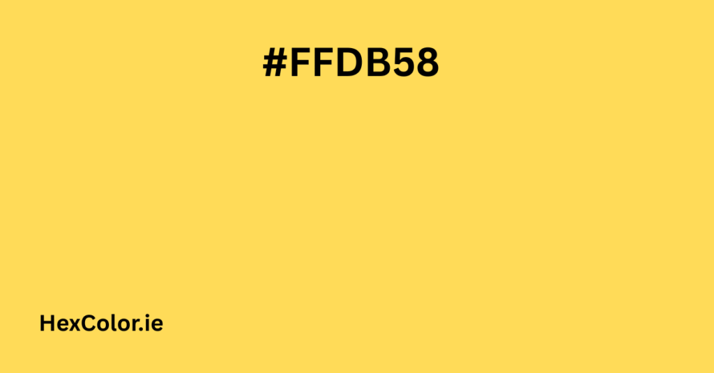 #FFDB58