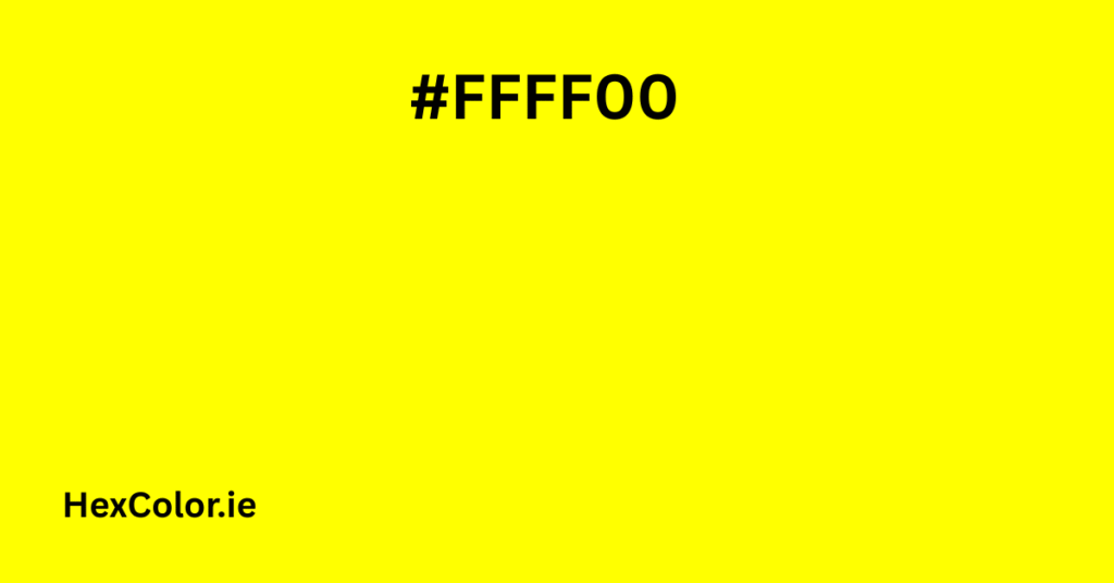 #FFFF00