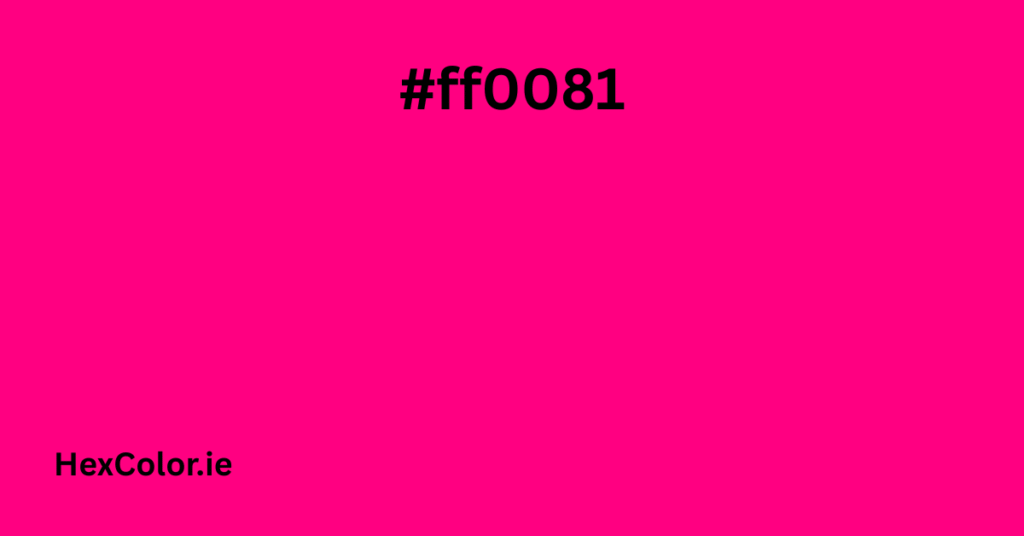 #ff0081