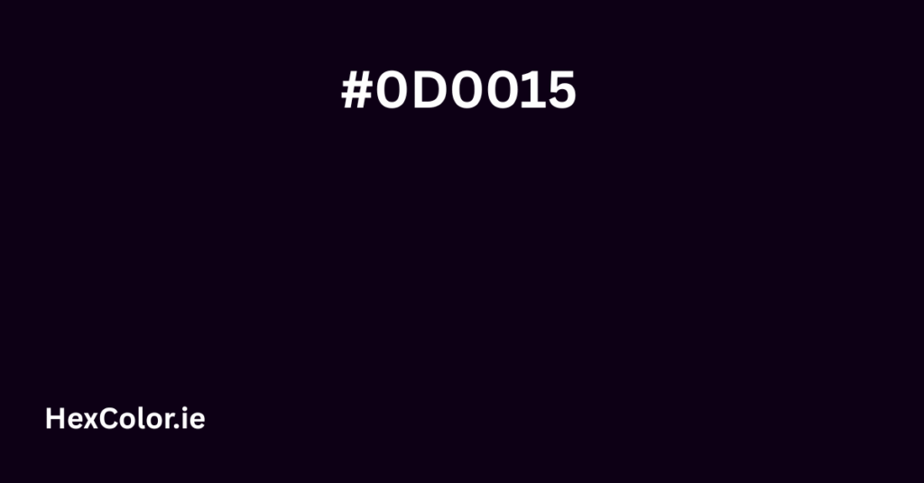 #0D0015